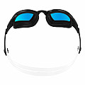 Swimming goggles Michael Phelps NINJA BLUE titan. mirror lens - black/white
