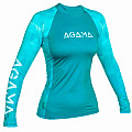 Women's lycra T-shirt Agama AQUA LADY, long sleeves