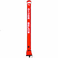 Closed decompression buoy Agama ORANGE 180 x 18 cm