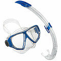 Diving set Aqua Lung COMBO OYSTER LX and AIRFLEX LX SNORKEL - blue