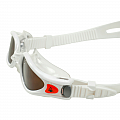 Swimming goggles Aqua Sphere KAIMAN EXO polarized lenses brown - white/orange