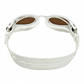 Swimming goggles Aqua Sphere KAIMAN EXO polarized lenses brown - white/orange