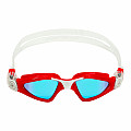 Swimming goggles Aqua Sphere KAYENNE SMALL titanium. mirror glass blue - red/white