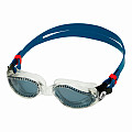 Swimming goggles Aqua Sphere KAIMAN dark lenses - petrol/transp.