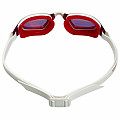 Swimming goggles Aqua Sphere XCEED RED titanium. mirrored. lens - black