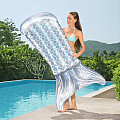 Inflatable lounger Bestway 43413 IRIDESCENT MARMAID TAIL 193 x 101 cm pearl