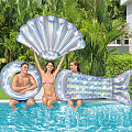 Inflatable lounger Bestway 43413 IRIDESCENT MARMAID TAIL 193 x 101 cm pearl