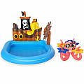 Inflatable pool Bestway 52211 SHIPS AHOY 140 x 130 x 104 cm