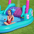 Inflatable pool Bestway 53097 MAGICAL UNICORN CARRIAGE 274 x 198 x 137 cm