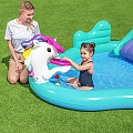 Inflatable pool Bestway 53097 MAGICAL UNICORN CARRIAGE 274 x 198 x 137 cm