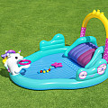 Inflatable pool Bestway 53097 MAGICAL UNICORN CARRIAGE 274 x 198 x 137 cm