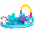 Inflatable pool Bestway 53097 MAGICAL UNICORN CARRIAGE 274 x 198 x 137 cm