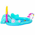 Inflatable pool Bestway 53097 MAGICAL UNICORN CARRIAGE 274 x 198 x 137 cm