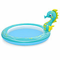 Inflatable pool Bestway 53114 SEAHORSE SPRINKLER 188 x 160 x 86 cm