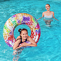 Inflatable ring Bestway 36084 SUMMER SWIM 91 cm red