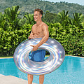 Inflatable ring Bestway 36240 IRIDESCENT SWIM RING 107 cm pearl