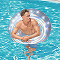 Inflatable ring Bestway 36240 IRIDESCENT SWIM RING 107 cm pearl