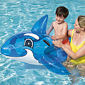 Inflatable lounger Bestway 41037 VELRYBA RIDE ON 157 x 94 cm modrá