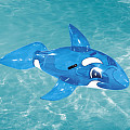 Inflatable lounger Bestway 41037 WHALE RIDE ON 157 x 94 cm blue