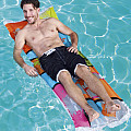 Inflatable lounger Bestway 44033 FASHION AIR MAT 183 x 69 cm color mix