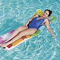 Inflatable lounger Bestway 44033 FASHION AIR MAT 183 x 69 cm color mix