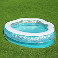 Inflatable pool Bestway 52489 SPARKLE SHELL KIDDIE POOL 150 x 127 x 43 cm