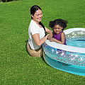 Inflatable pool Bestway 52489 SPARKLE SHELL KIDDIE POOL 150 x 127 x 43 cm