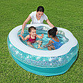 Inflatable pool Bestway 52489 SPARKLE SHELL KIDDIE POOL 150 x 127 x 43 cm