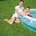 Inflatable pool Bestway 52489 SPARKLE SHELL KIDDIE POOL 150 x 127 x 43 cm