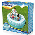 Inflatable pool Bestway 52489 SPARKLE SHELL KIDDIE POOL 150 x 127 x 43 cm