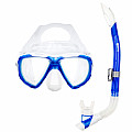 Children's set mask and snorkel Mares TRYGON JUNIOR - blue