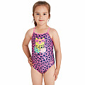 Girls' swimwear Zoggs CROSSBACK KIDS GIRLS KITTEN SAFARI