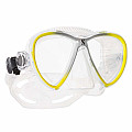 Mask Scubapro SYNERGY TWIN TRUFIT transp. silicone - yellow